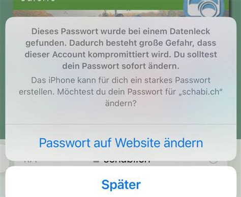 dieses passwort wurde bei einem datenleck gefunden|Dieses Passwort wurde bei einem Datenleck。